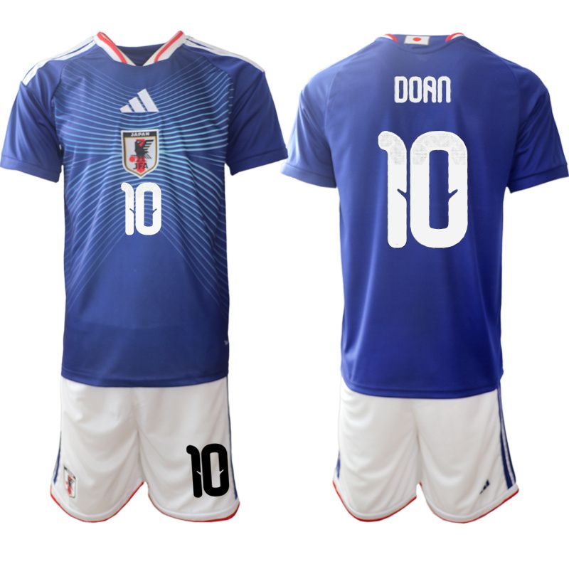 Men 2026 World Cup National Team Japan home blue #10 Soccer Jersey
